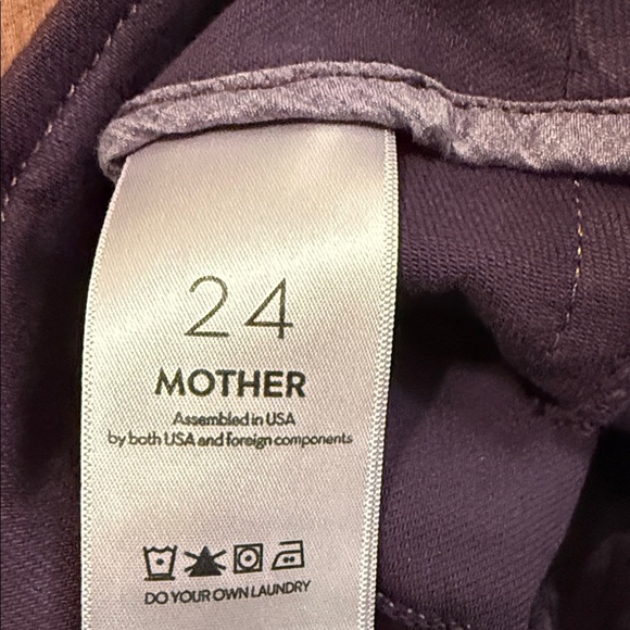 MOTHER Side Splitter Mini Skirt Size 24 - Picture 4 of 4